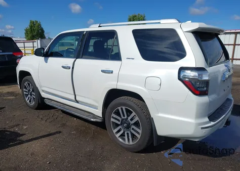 2016 Toyota 4Runner Limited from USA, damaged, VIN JTEBU5JR3G5387112